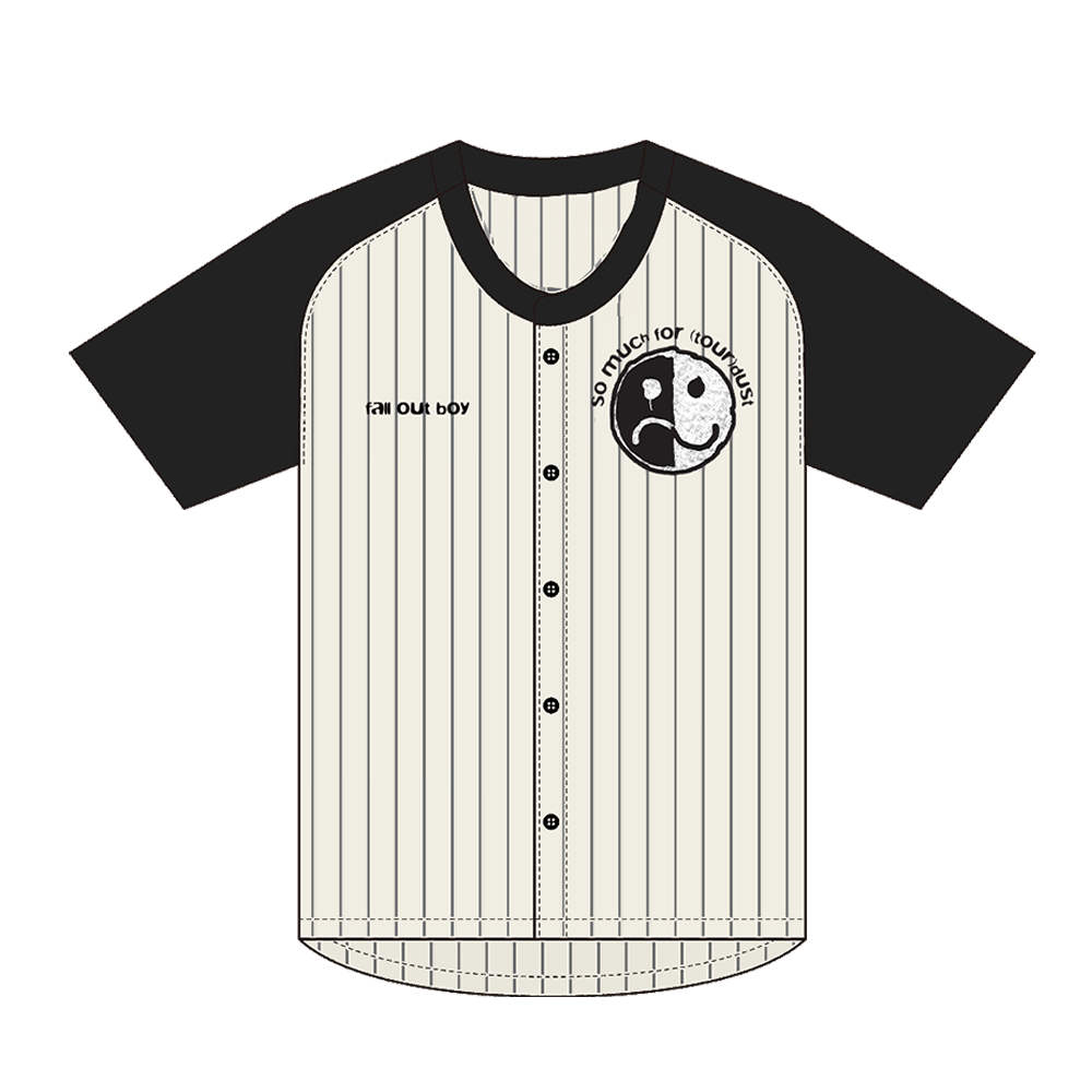 Stardust Pinstripe Baseball Jersey