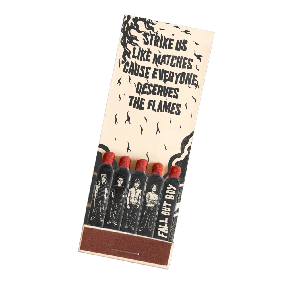 From Under The Corktree Anniversary Matchbook