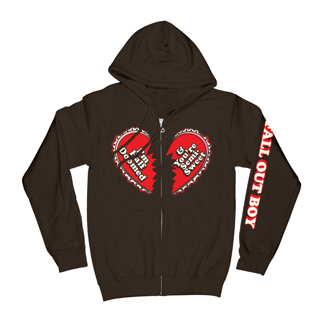 Fall Out Boy - Half Doomed Zip Hoodie