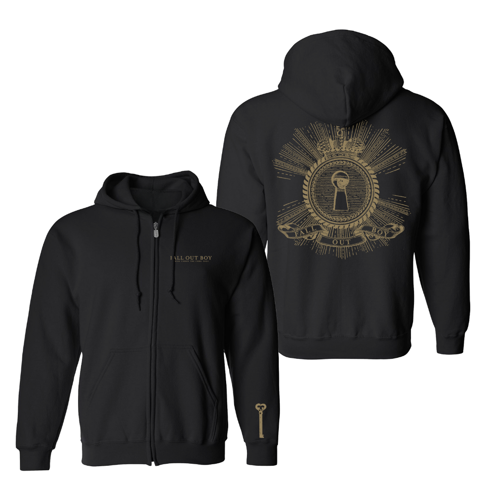 Keyhole Zip Hoodie