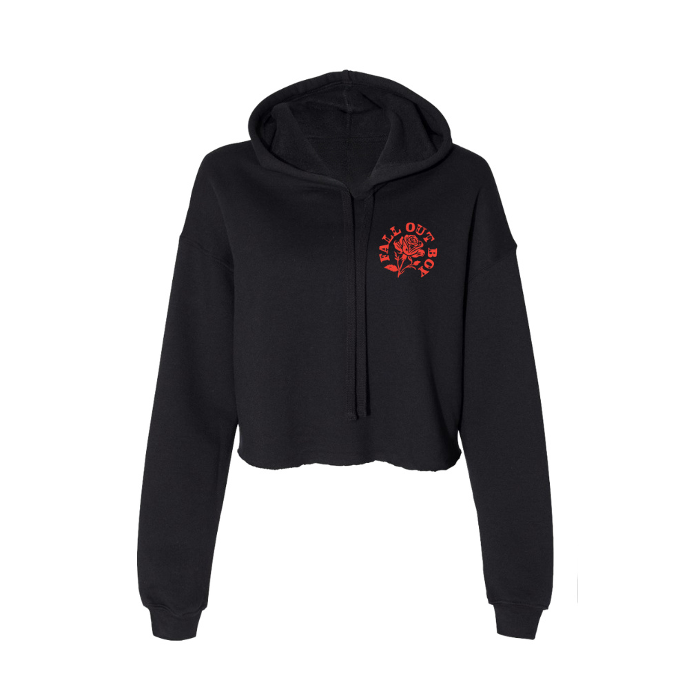 Rose Crop Hoodie