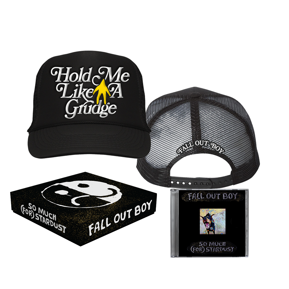So Much (For) Stardust CD + Hold Me Like A Grudge Hat Box Set – Fall Out Boy