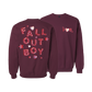 Maroon Logo Crewneck Sweatshirt