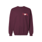 Maroon Logo Crewneck Sweatshirt