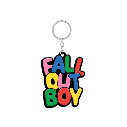 Bubble Logo Keychain