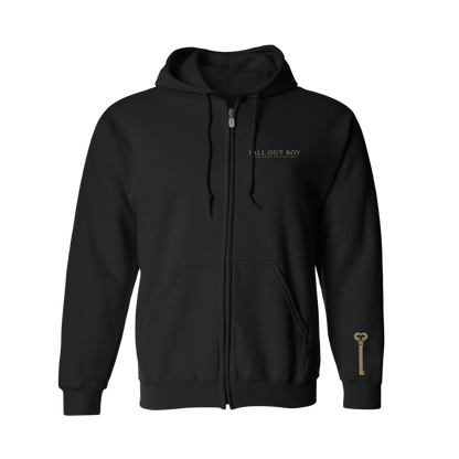 Keyhole Zip Hoodie