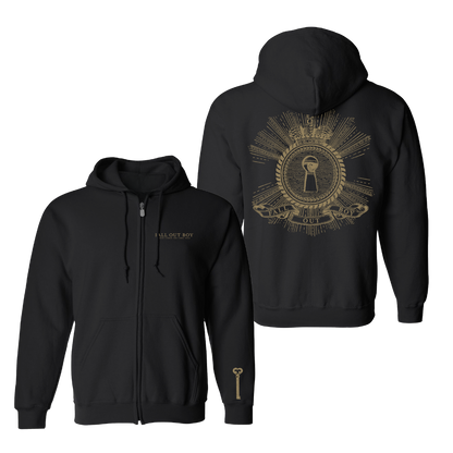 Keyhole Zip Hoodie