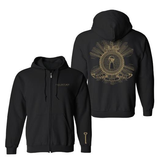 Keyhole Zip Hoodie