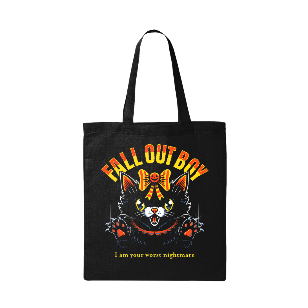 Nightmare Kitty Tote