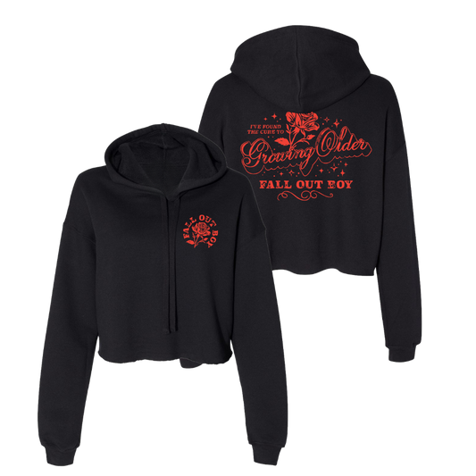 Rose Crop Hoodie