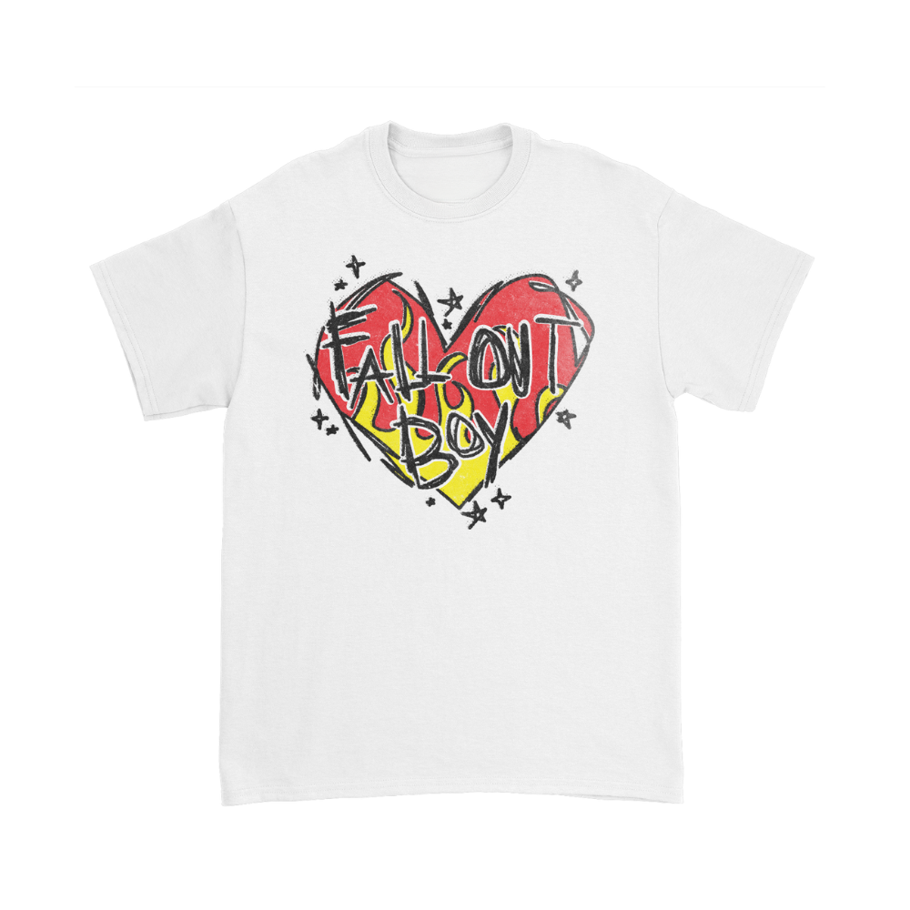 Scratch Heart Logo T shirt
