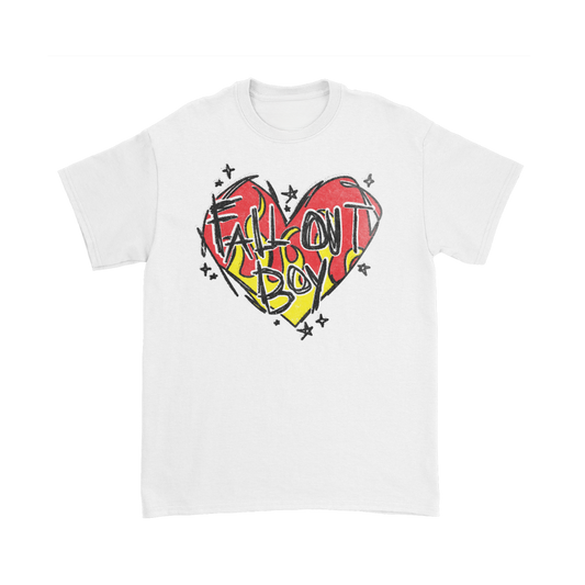 Scratch Heart Logo T shirt