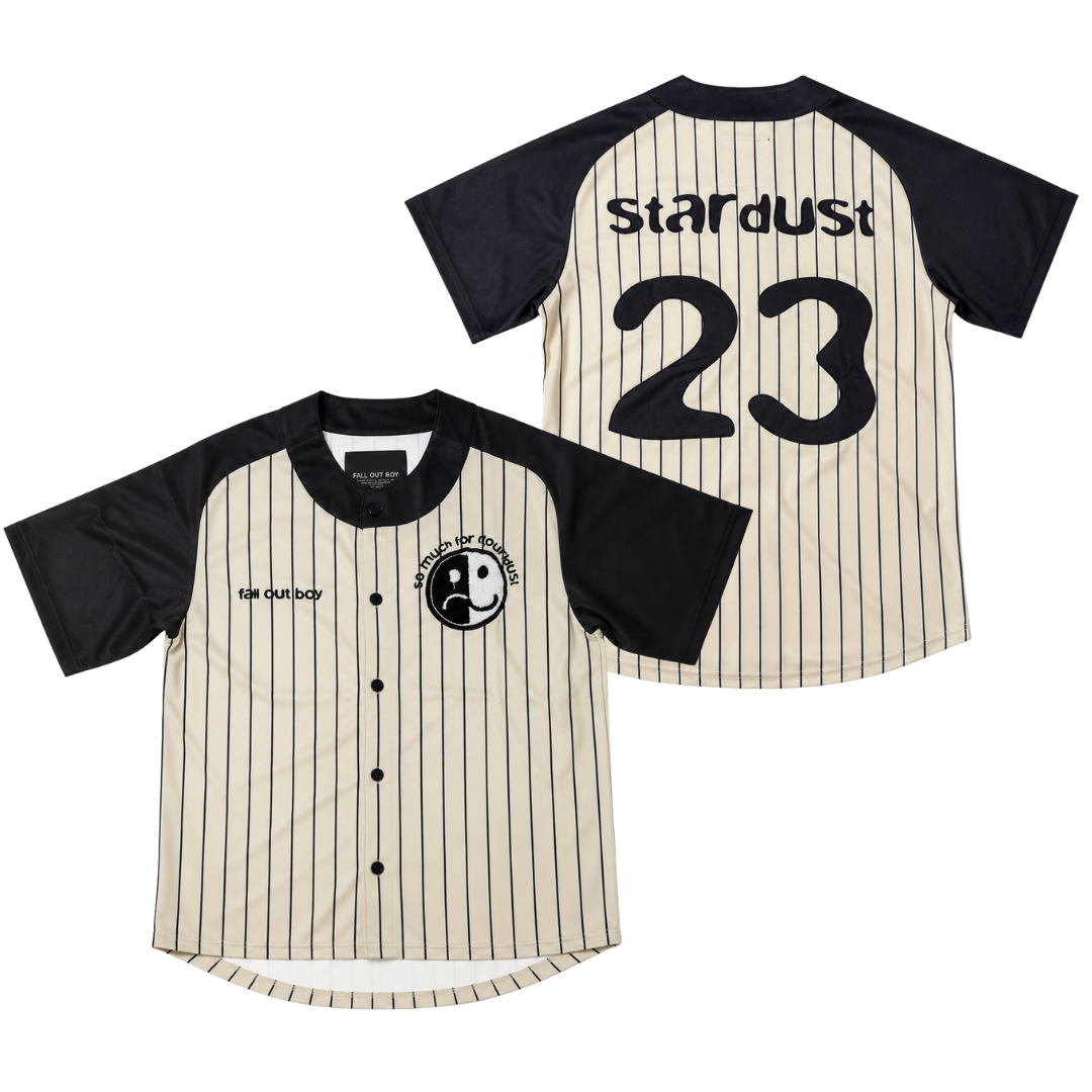 Stardust Pinstripe Baseball Jersey