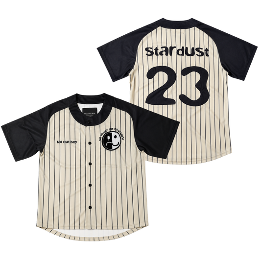 Stardust Pinstripe Baseball Jersey