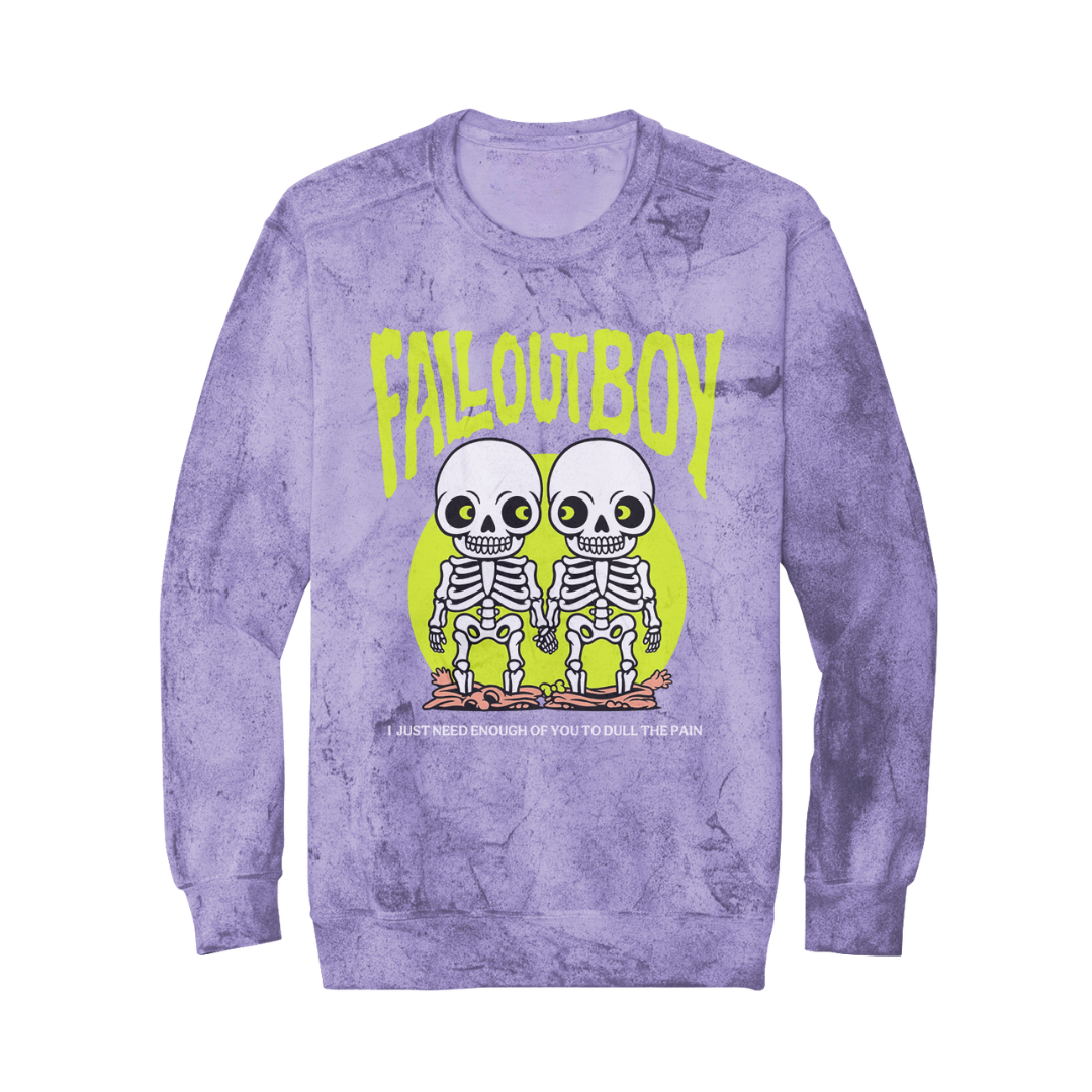 Twin Skeleton Crewneck Sweatshirt