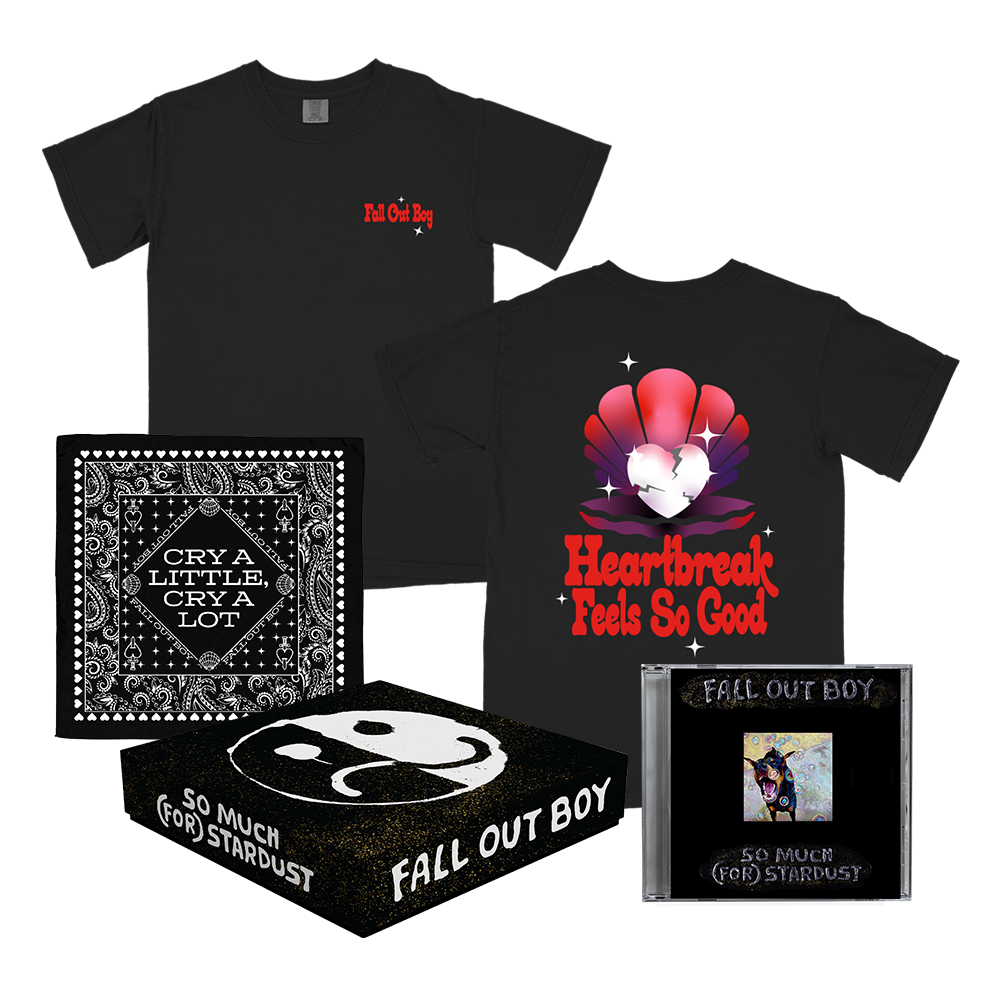 So Much (For) Stardust CD + Heartbreak Shell Tee + Cry A Little Bandana Box Set