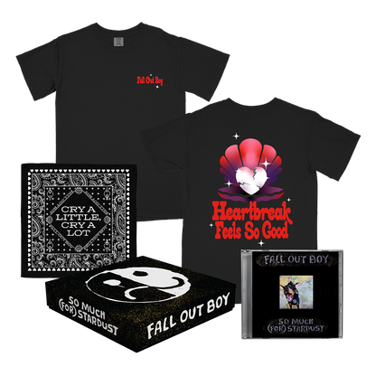 So Much (For) Stardust CD + Heartbreak Shell Tee + Cry A Little Bandana Box Set